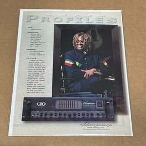 AMPEG AMPS - TM STEVENS of VAI / COCKER / JOEL - 1999 Print Advertisement